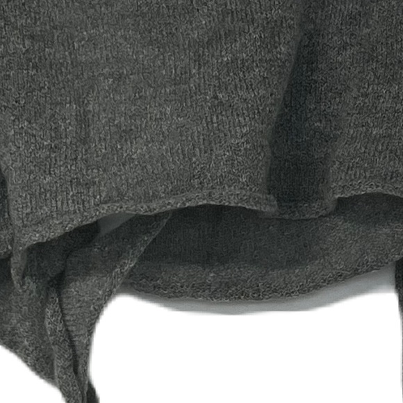 NWT buho girls gray wrap over cardigan size 7 balletcore classy prep cozy lgwght - Picture 4 of 8